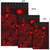 Nauru Area Rugs Turtle Hibiscus Red Polynesian 7