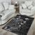 Polynesian Hawaii Area Rugs Turtle Hibiscus Black Polynesian 4
