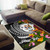 Niue Area Rug - Custom Personalised Seal Spiral Polynesian Patterns Polynesian 2 Niue Area Rug - Custom Personalised Seal Spiral Polynesian Patterns Polynesian 2