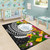 Palau Area Rug - Seal Spiral Polynesian Patterns Polynesian 6