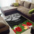 Tahiti Polynesian Area Rug - Ginger Lei Pattern Polynesian 5