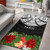 Tahiti Polynesian Area Rug - Ginger Lei Pattern Polynesian 6