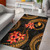 Yap Micronesian Area Rug - Gold Plumeria Polynesian 1