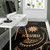 Nauru Polynesian Area Rug - Gold Tribal Wave Polynesian 5