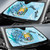 Nauru Auto Sun Shades - Custom Personalised Polynesian Turtle Under The Sea Nauru Auto Sun Shades - Custom Personalised Polynesian Turtle Under The Sea