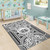 Hawaii Area Rugs - Polynesian Tattoo & Hawaii Coat of Arm Polynesian 6