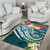 Polynesian Hawaii Area Rug - Summer Plumeria Polynesian 4