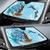 Vanuatu Auto Sun Shades - Custom Personalised Polynesian Turtle Under The Sea