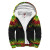 American Samoa Personalised Custom Polynesian Sherpa Hoodie - Fog Reggae 1