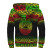 American Samoa Personalised Custom Polynesian Sherpa Hoodie - Fog Reggae 2