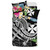 Wallis And Futuna Polynesian Bedding Set - Summer Plumeria (Black) 2