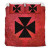 Wallis And Futuna Duvet Cover Set - Wallis And Futuna Coat Of Arms Red 1