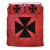 Wallis And Futuna Duvet Cover Set - Wallis And Futuna Coat Of Arms Red 2