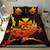 Wallis And Futuna Polynesian Bedding Set - Swordfish With Hibiscus 2