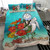 Vanuatu Polynesian Duvet Cover Set - Gold Turtle18 6