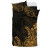 Polynesian Duvet Cover Set - Gold Hibiscus Style 3