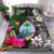 Papua New Guinea Bedding Set - Flag With Polynesian Patterns (Red) 5