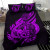 Polynesian Bedding Set - New Caledonia Duvet Cover Set Father And Son Purple 1