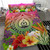 Society Islands Duvet Cover Set - Polynesian Tattoo Flag 6