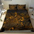 Guam Custom Personalised Bedding Set - Turtle Plumeria (Red) 4