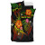 Hawaii Bedding Set - Kanaka Maoli With Hibiscus On Polynesian Patterns (Red) 4