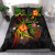 Hawaii Bedding Set - Kanaka Maoli With Hibiscus On Polynesian Patterns (Red) 5