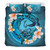 Polynesian Duvet Cover Set Polynesia Bedding Set Blue Plumeria Animal Tattoo 1