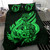 Polynesian Bedding Set - New Caledonia Duvet Cover Set Father And Son Green 1