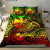 Polynesian Duvet Cover - Guam Bedding Set - Gold Turtle Flowing 5