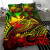 Polynesian Duvet Cover - Guam Bedding Set - Gold Turtle Flowing 6