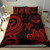 Marshall Islands Bedding Set - Tentacle Turtle Red 1