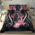 Pohnpei Bedding Set - Pohnpei Seal Polynesian Patterns Plumeria (Black) 6
