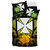 Wallis And Futuna Duvet Cover Set - Wallis And Futuna Coat Of Arms & Reggae Hibiscus 3