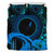 Palau Duvet Cover Set - Hibiscus And Wave Light Blue 2