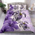 Tahiti Duvet Cover Set - Hibiscus And Wave Red 5