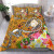 Fiji Custom Personalised Bedding Set - Turtle Plumeria (Gold) 1 Fiji Custom Personalised Bedding Set - Turtle Plumeria (Gold) 1