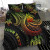 Yap Bedding Set - Humpback Whale With Tropical Flowers (Yellow) 6