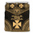 Wallis And Futuna Polynesian Chief Duvet Cover Set - Gold Version 1