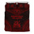 Norfolk Island Polynesian Chief Duvet Cover Set - Red Version 1