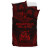 Norfolk Island Polynesian Chief Duvet Cover Set - Red Version 2