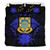 Tuvalu Duvet Cover Set - Tuvalu Coat Of Arms & Blue Hibiscus 1