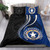 Polynesian Duvet Cover Set - Fiji Bedding Set Blue Turtle Hibiscus 4