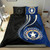 Polynesian Duvet Cover Set - Fiji Bedding Set Blue Turtle Hibiscus 5