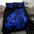 Polynesian Bedding Set - Vanuatu Duvet Cover Set Father And Son Blue 1