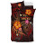 Fiji Bedding Set - Fiji Seal With Polynesian Tattoo Style (Black) 5