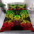 Polynesian Bedding Set - Tuvalu Duvet Cover Set Map Reggae 1