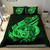 Kosrae Micronesian Bedding Set Turquoise - Turtle With Hook 5