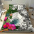 Yap Bedding Set White - Turtle Plumeria Banana Leaf 1
