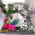 Yap Bedding Set White - Turtle Plumeria Banana Leaf 3
