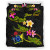 Cook Islands Polynesian Custom Personalised Bedding Set - Plumeria Tribal 3